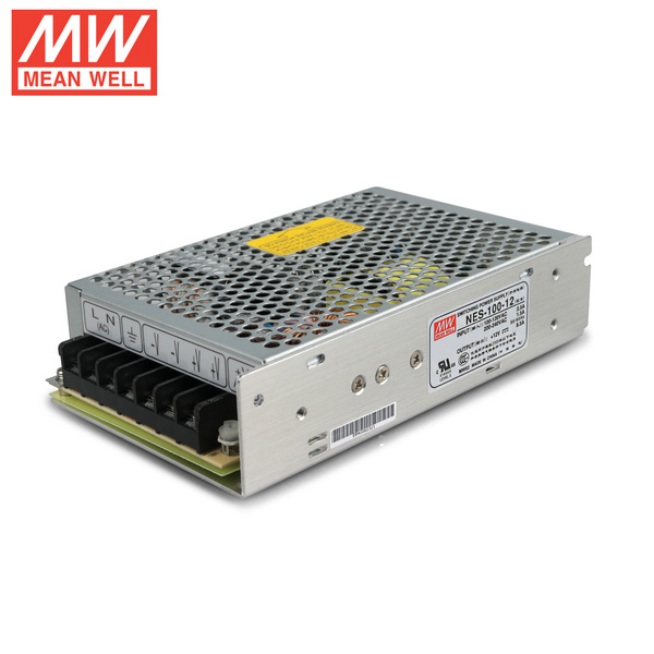 Mean Well NES-100-12 DC12V 100Watt 8.5A UL Certification AC110-220 Volt Switching Power Supply For LED Strip Lights Lighting Mean Well NES-100-12 DC12V 100Watt 8.5A UL Certification AC110-220 Volt Switching Power Supply For LED Strip Lights Lighting